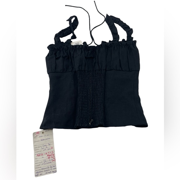 Reformation Ruffle Strap Top size 4 - Picture 2 of 5